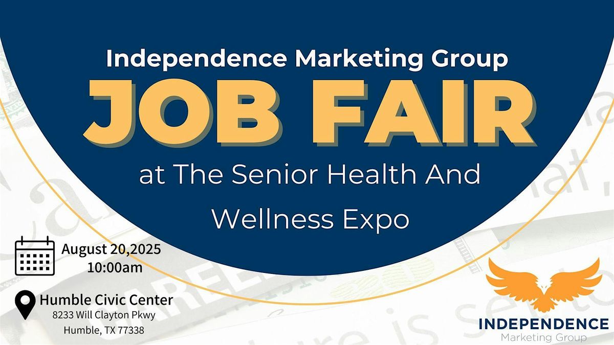 Job Fair at  The Senior Health and Wellness Expo