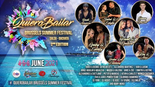 Quierobailar Brussels Summer Festival Brussels Belgium 3 June To 6 June Summer Festival 2022 Belgique