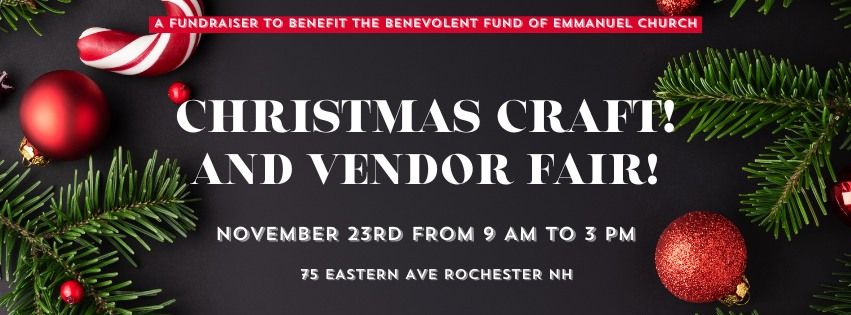 Christmas Craft and Vendor Fair