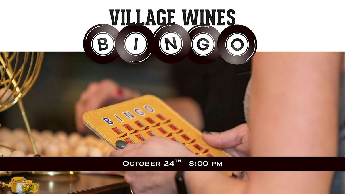 Village Wines Friday Night Bingo