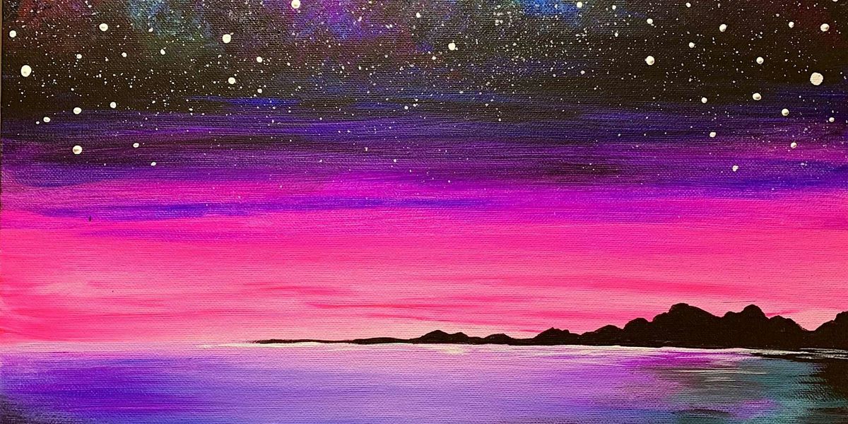 Galaxy Beach - Paint and Sip by Classpop!\u2122