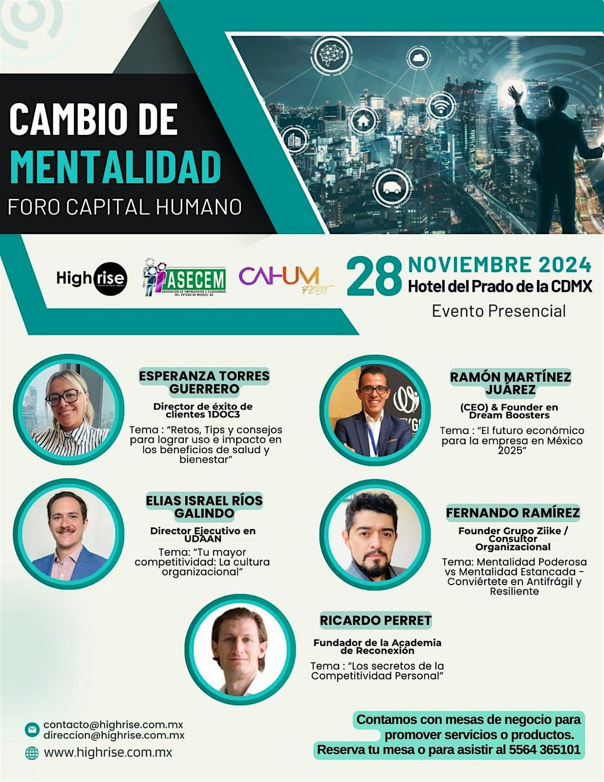 Foro Capital Humano, Cambio de mentalidad