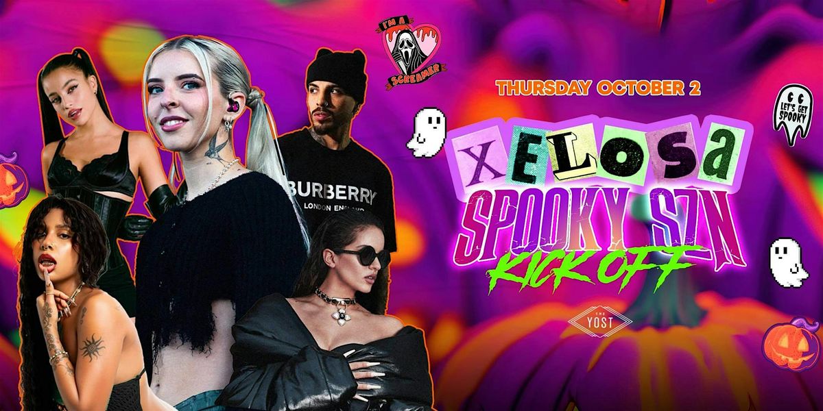 XELOSA  SPOOKY SZN KICK OFF PARTY  18+