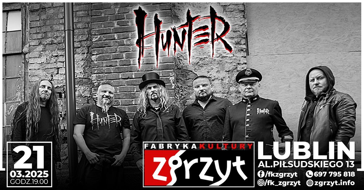 HUNTER + Tupolev + Lark \/ Lublin \/ Fabryka Kultury Zgrzyt \/ 21.03.2025