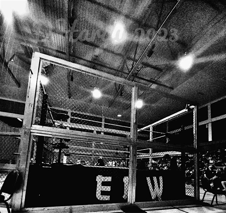 AMERICAN WRESTLING EPW DARLINGTON 20FT STEEL CAGE MATCH!