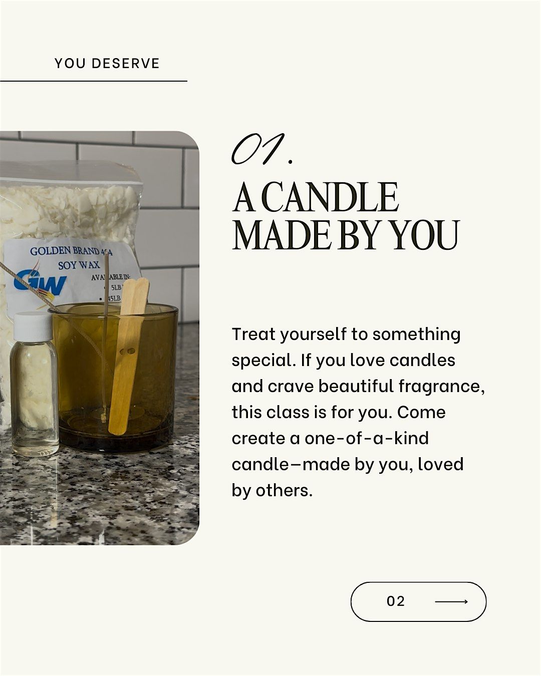 Candle Making Class