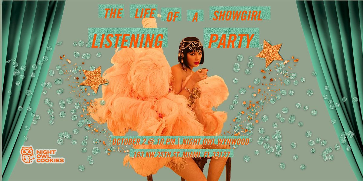 Life Of A Showgirl Listening Party in Miami