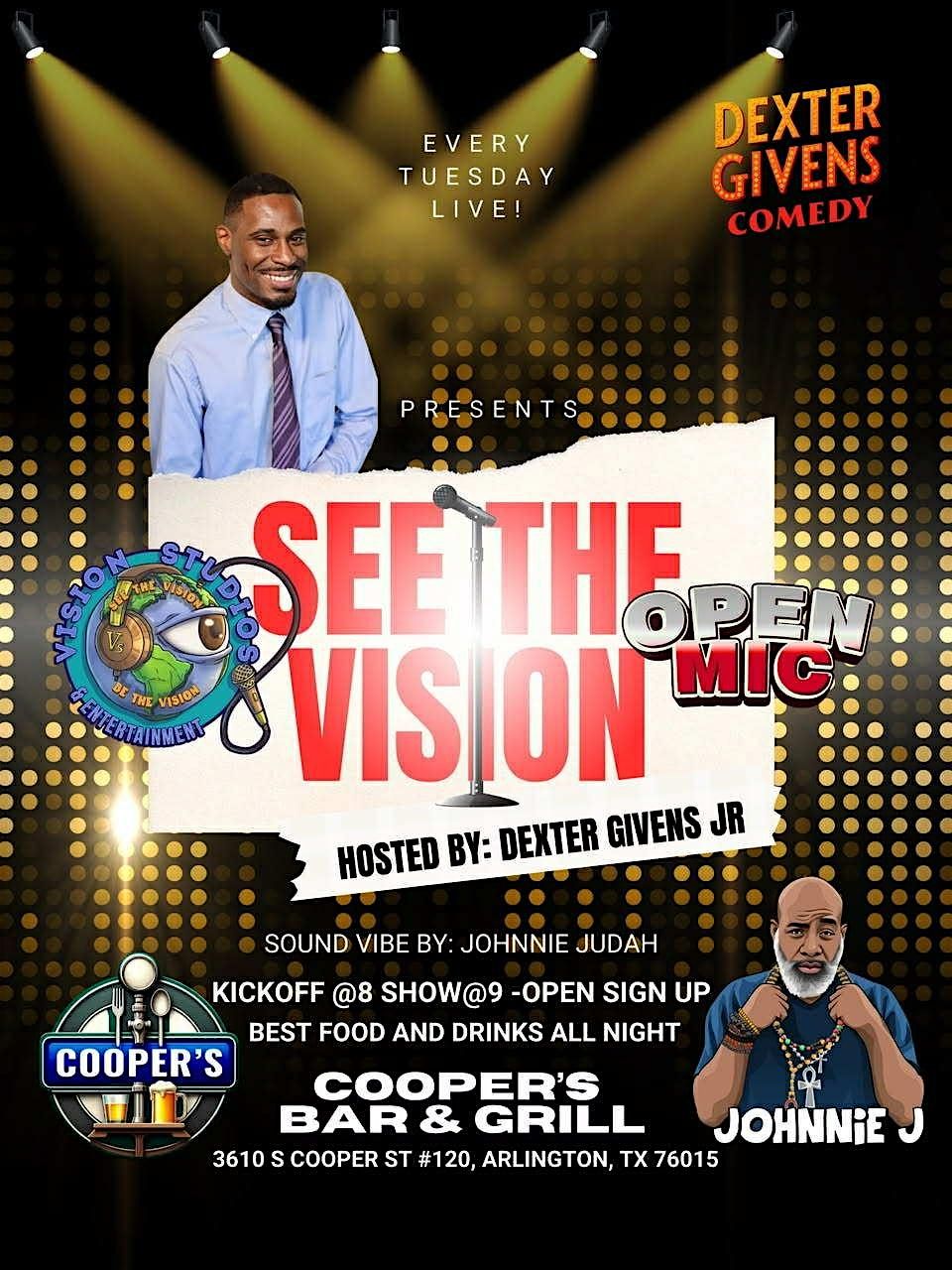 See The Vision Open Mic Night