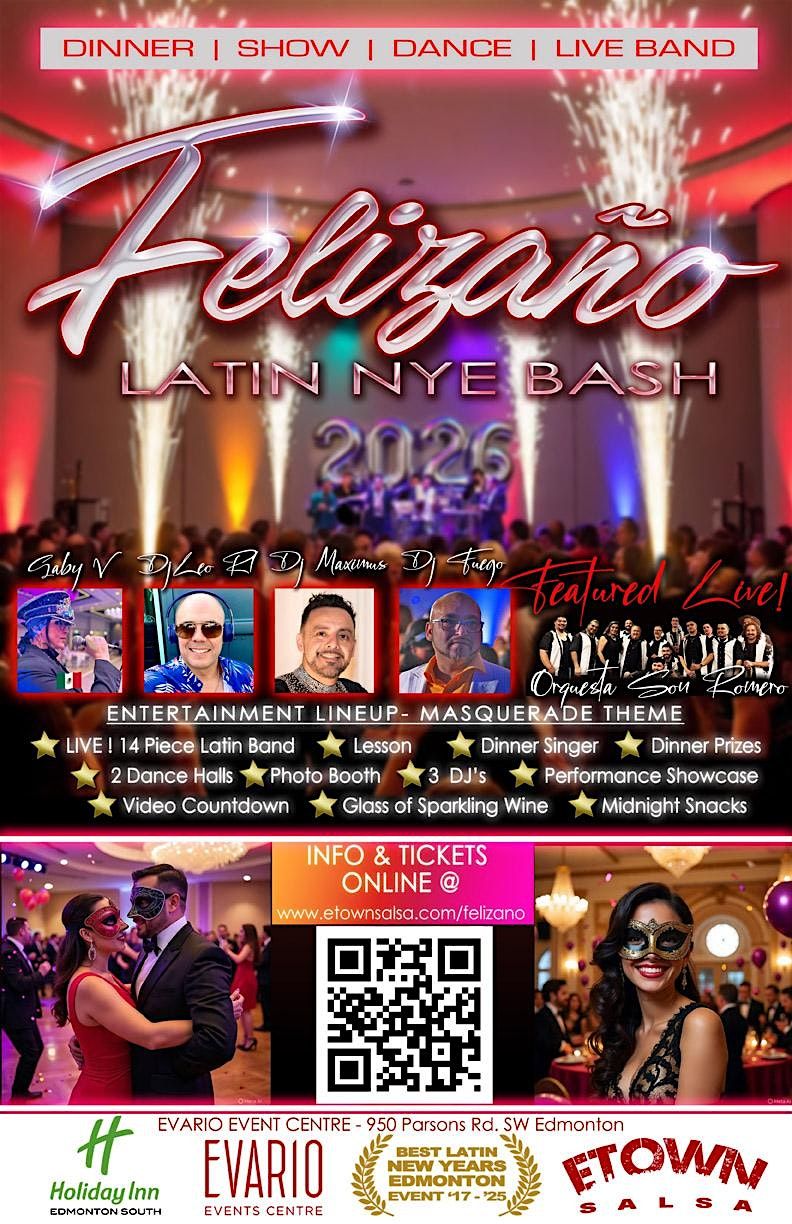 Feliza\u00f1o 2026 Latin New Years Eve Bash