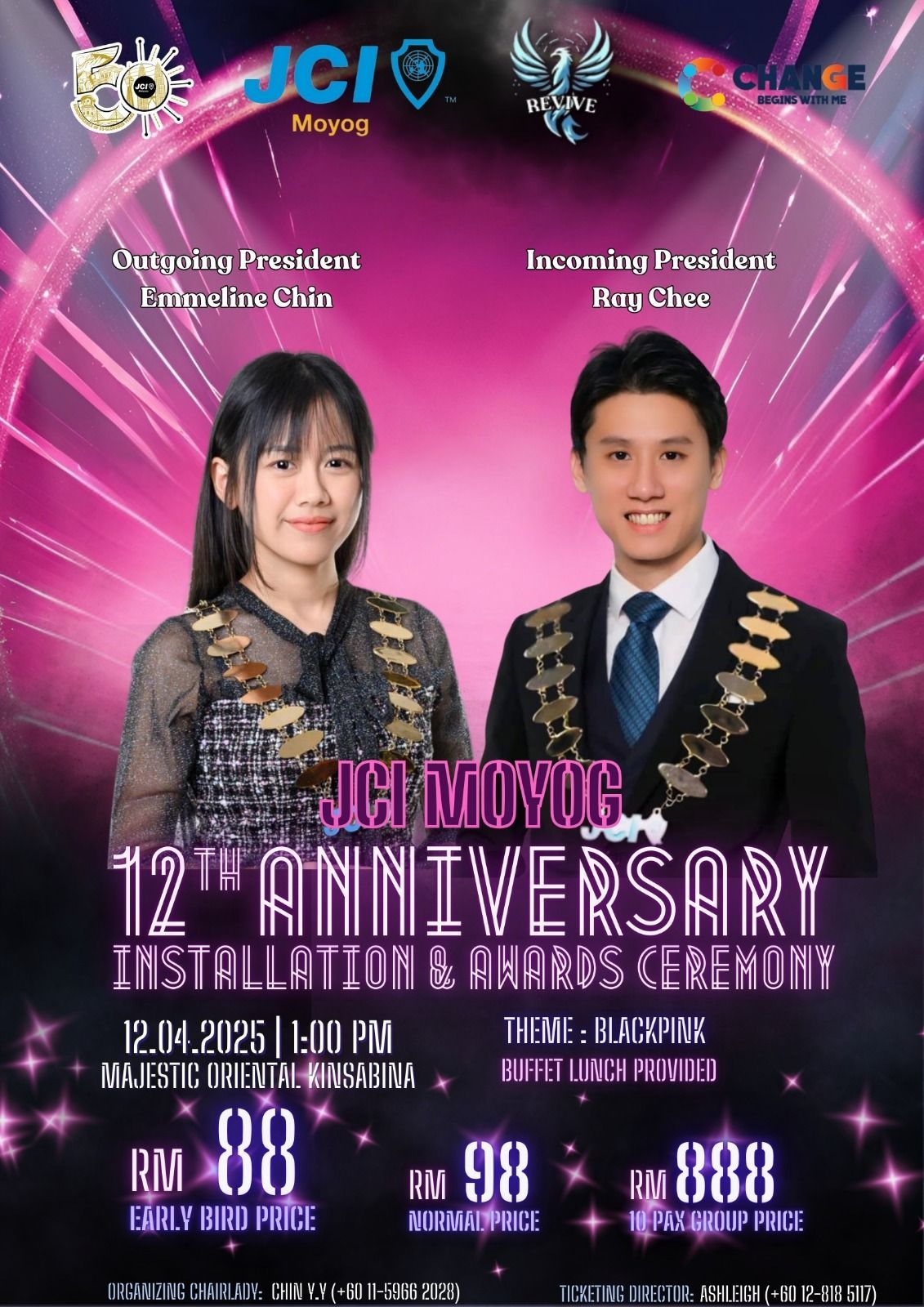 JCI MOYOG 12TH ANNIVERSARY INSTALLATION & AWARDS CEREMONY