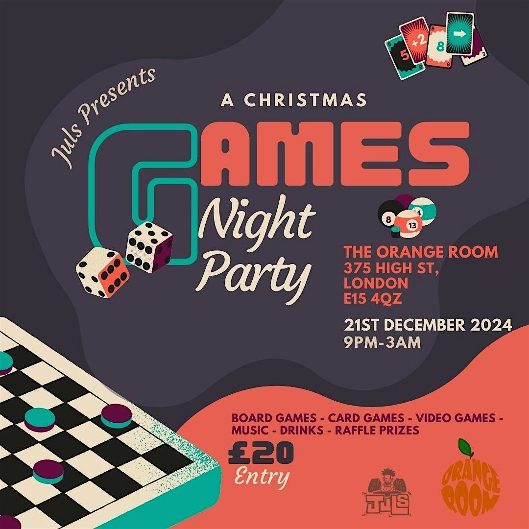 A JULS CHRISTMAS GAMES NIGHT PARTY