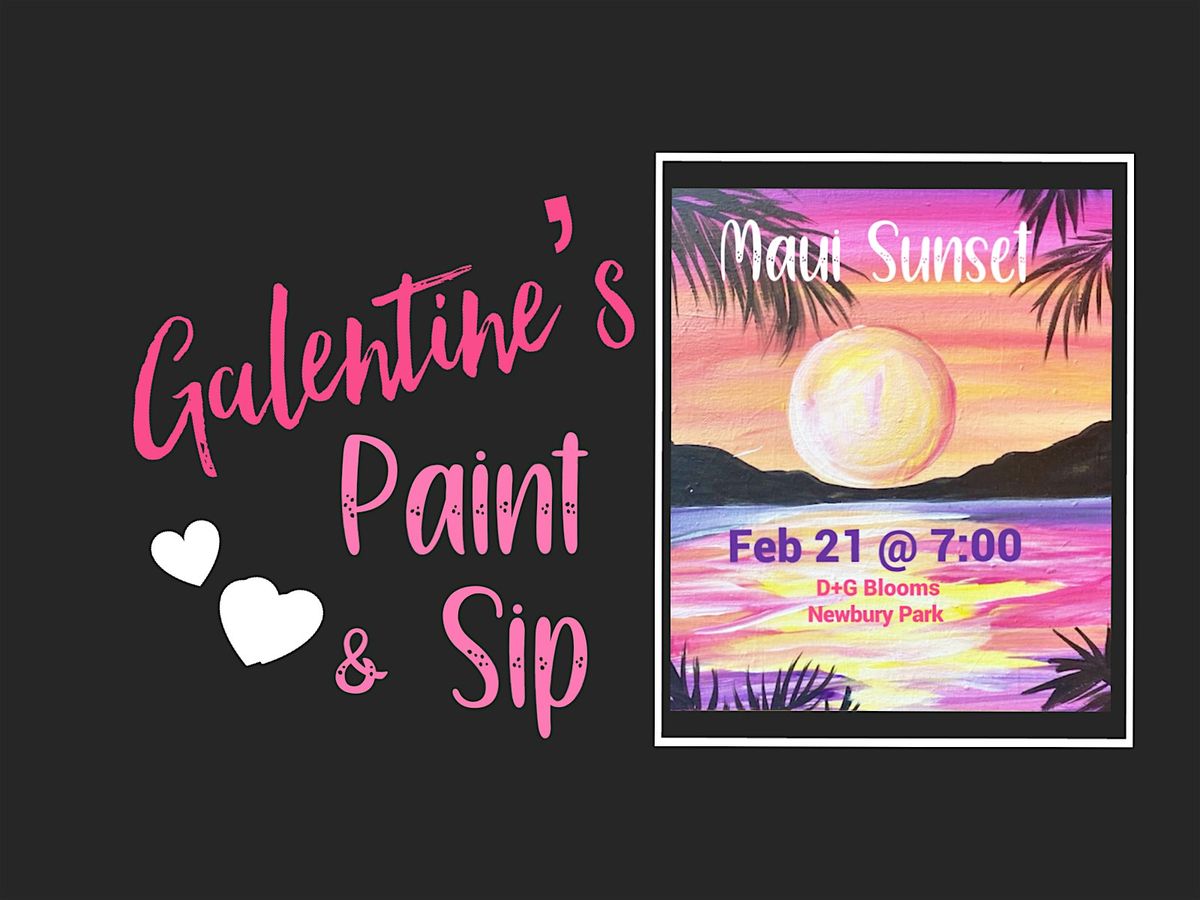 Galentine\u2019s Paint & Sip