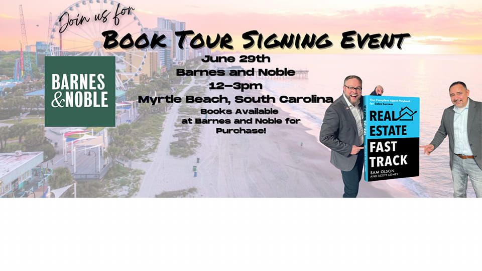 Myrtle Beach Book Release Event at Barnes & Noble for Real Estate Fast Track