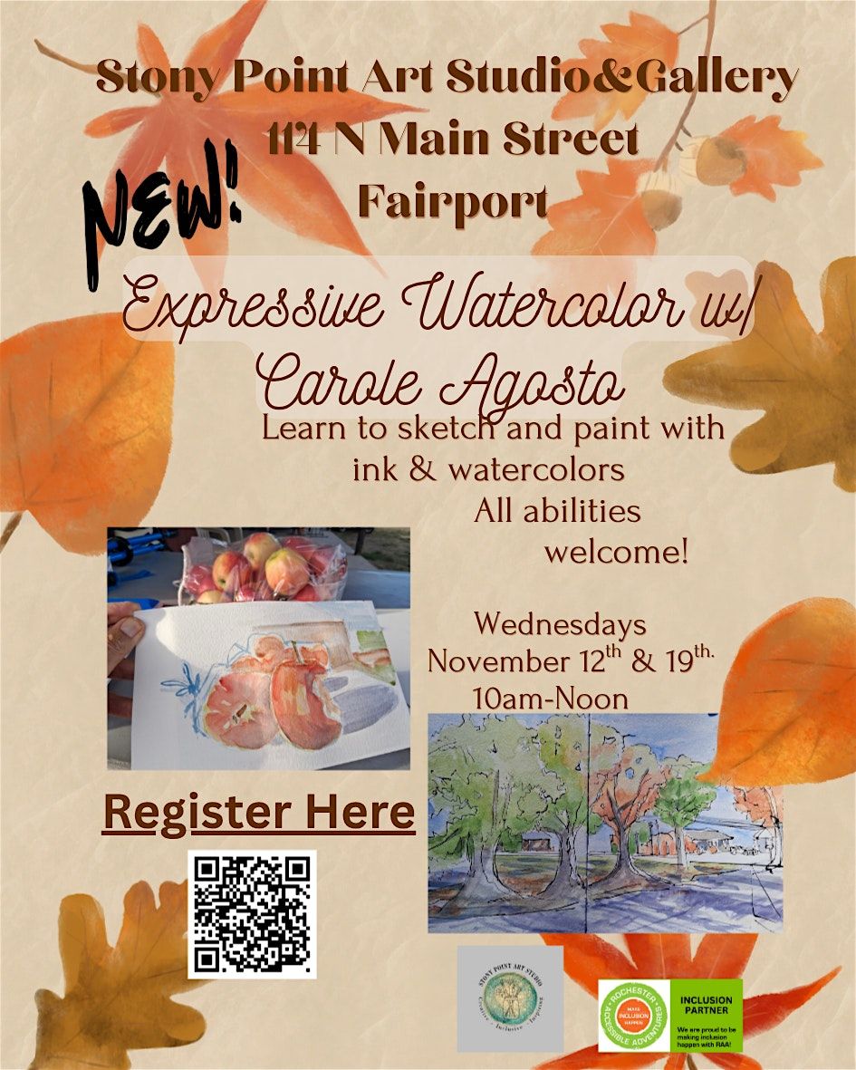 Expressive Watercolor with Carole Agosto