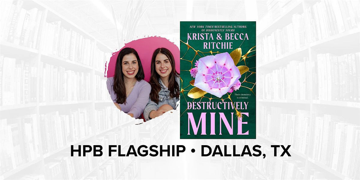 Talk and Book Signing with Bestselling Authors Krista and Becca Ritchie