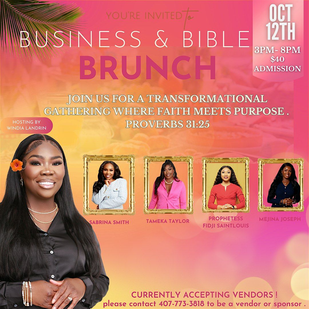 BUSINESS BIBLE BRUNCH