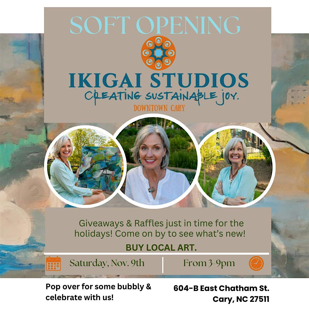 ART STUDIO OPENING at Ikigai Studios & Gallery