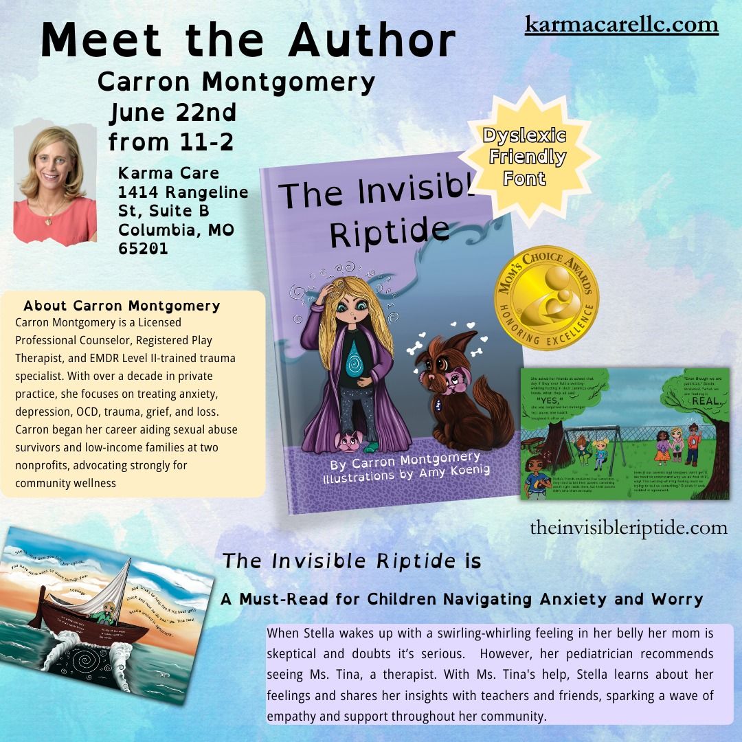 Book Signing with Carron Montgomery for The Invisible Riptide