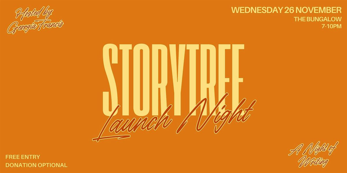 StoryTree Launch Night