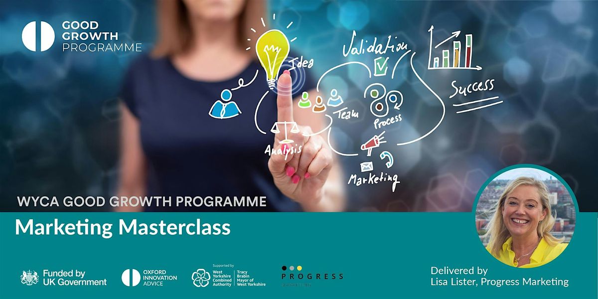 Good Growth 2 Marketing Masterclass - WYCA GG