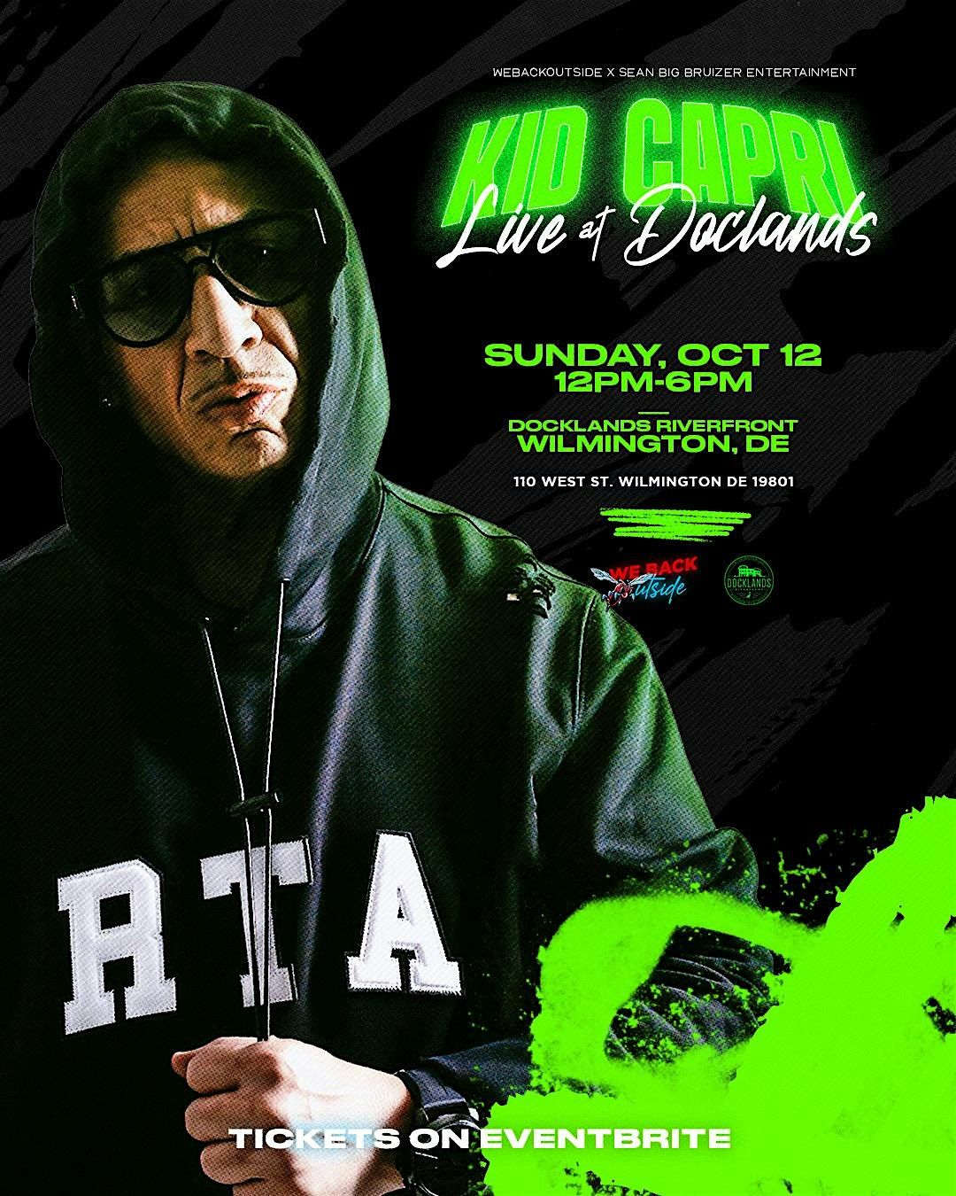 Kid Capri Live at Docklands!