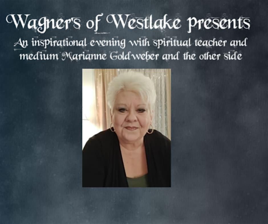 An inspirational evening with Spiritual Teacher & Medium Marianne Goldweber