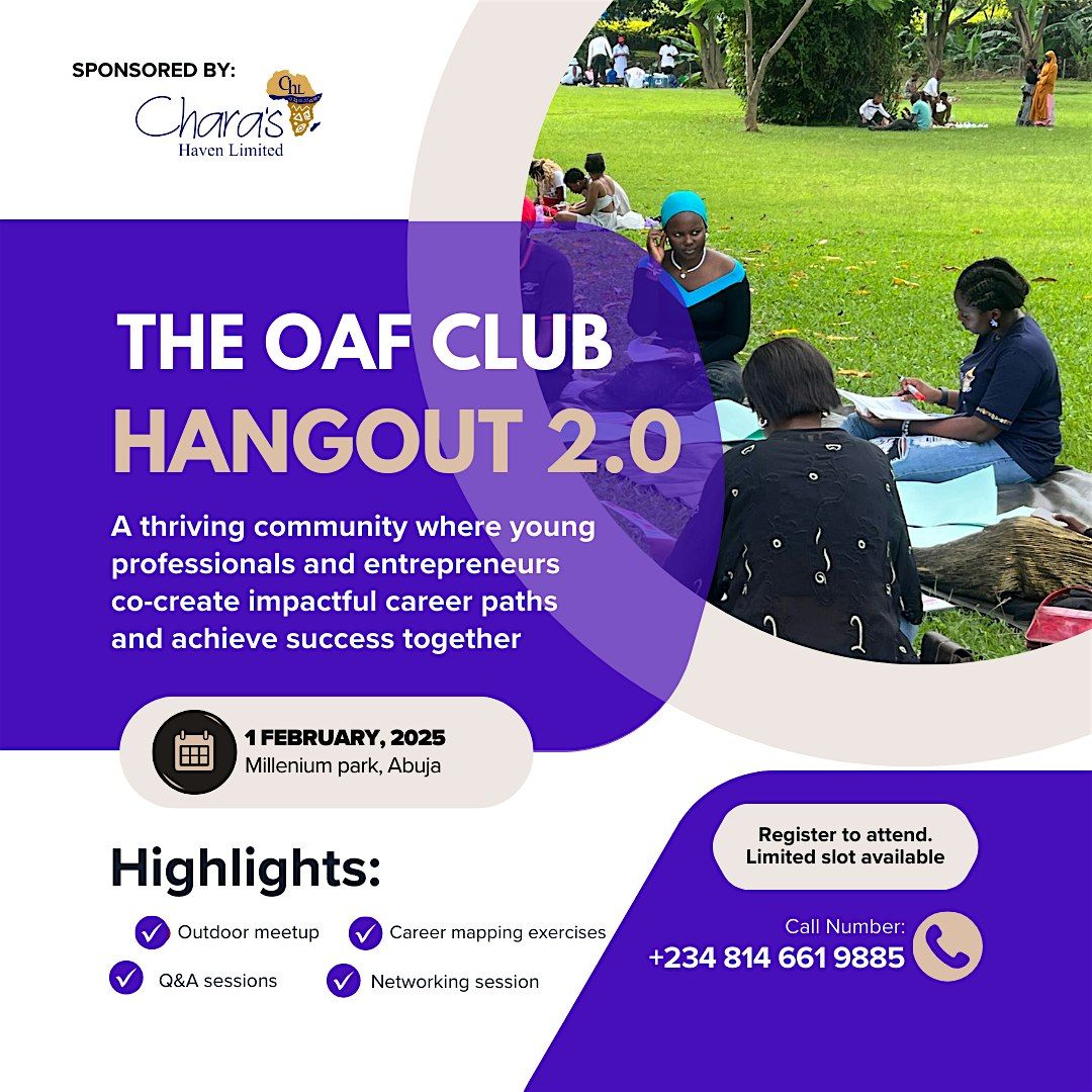 The OAF Club Hangout 2.0