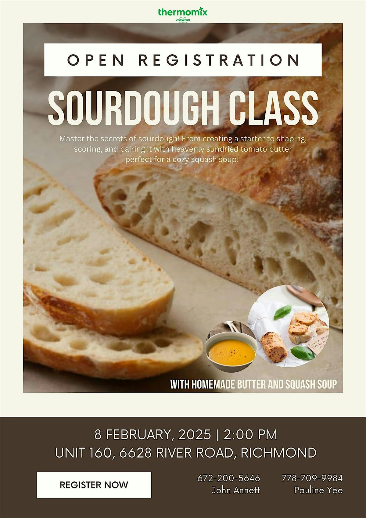 Sourdough Cooking Class