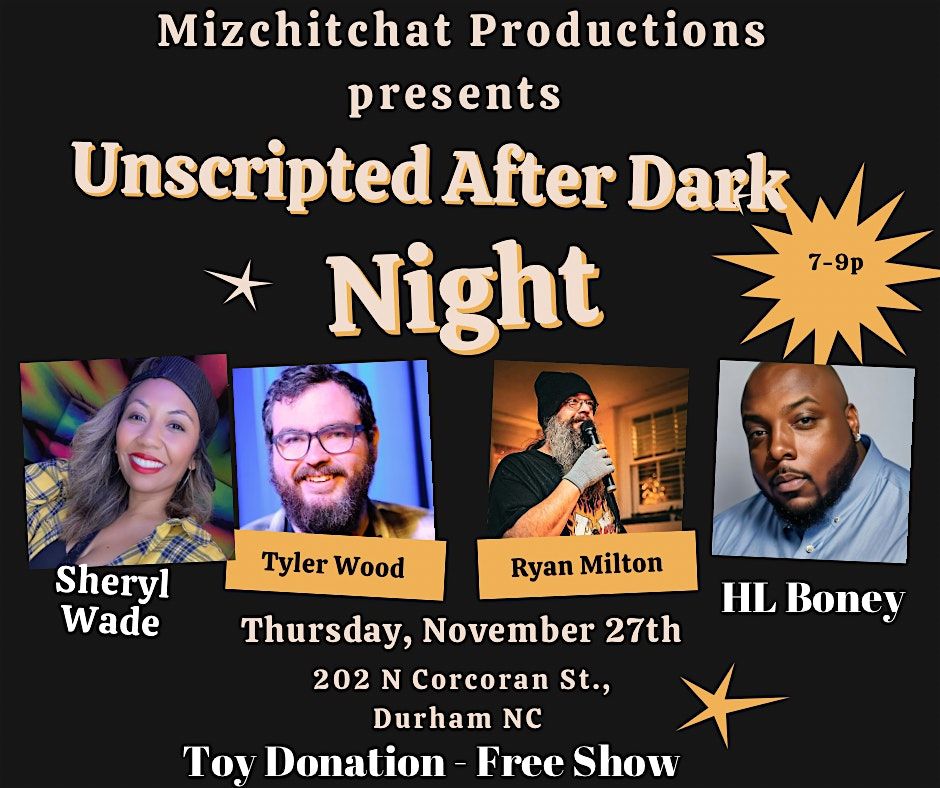 Unscripted After Dark comedy