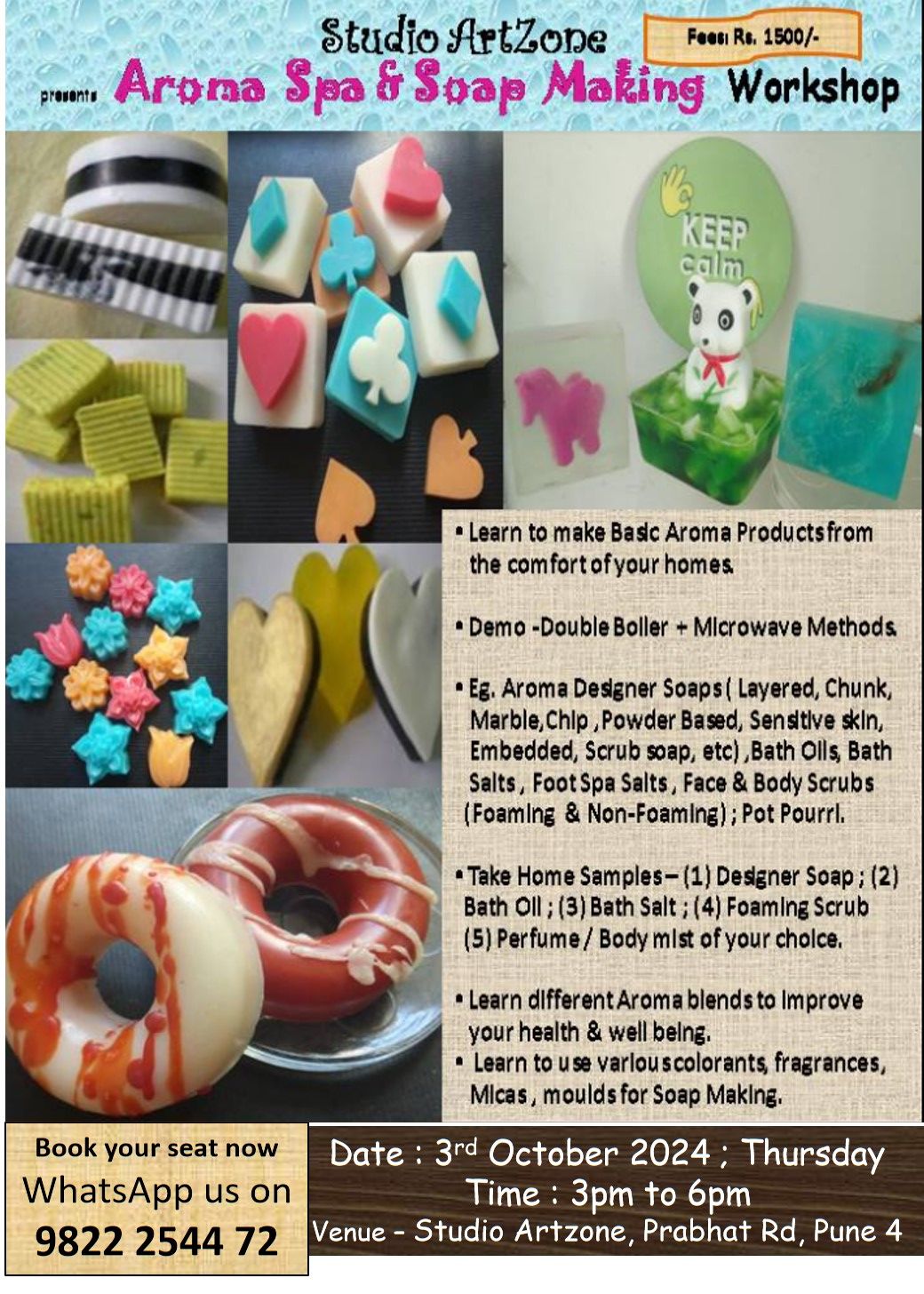 Aroma Spa n Designer Soap Making