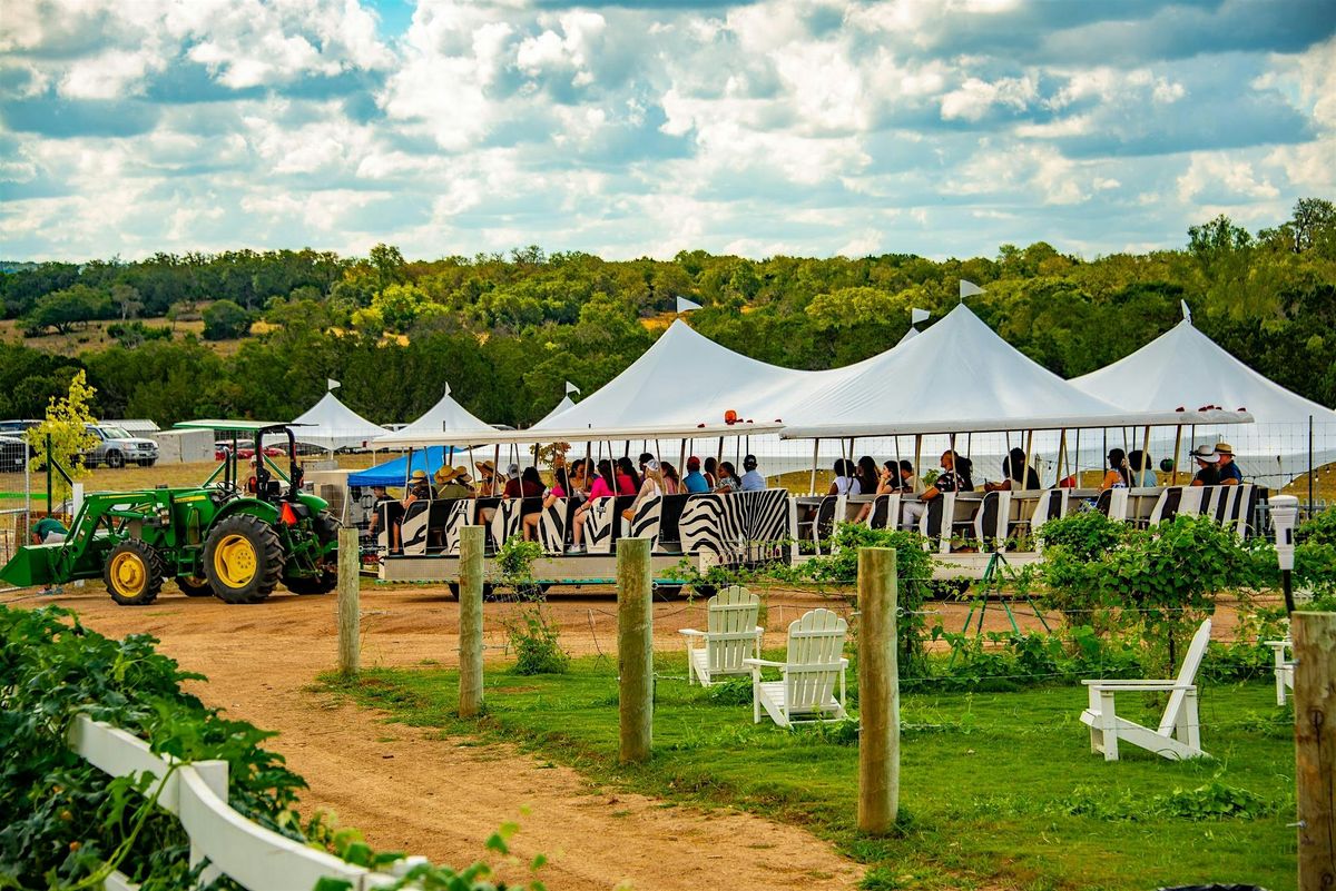 Ranch Tram Tour at Grapetown Vineyard