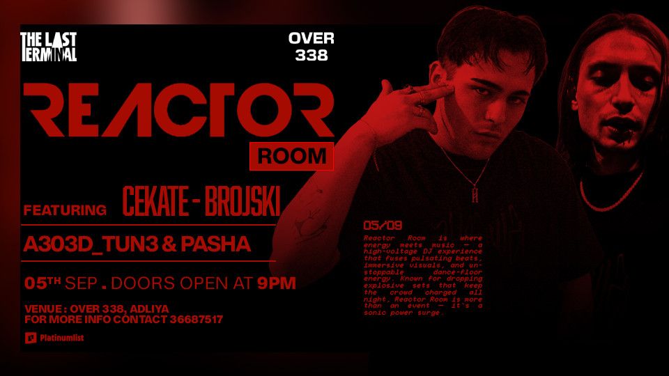 Reactor Room at Over338, Bahrain