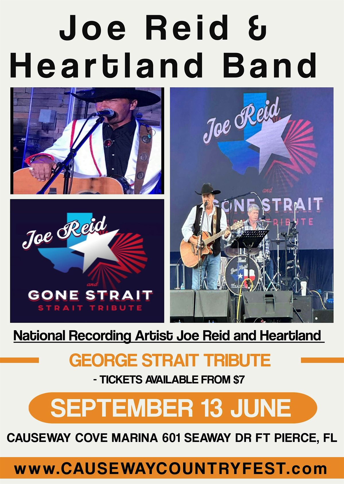 Joe Reid and Heartland George Strait Tribute