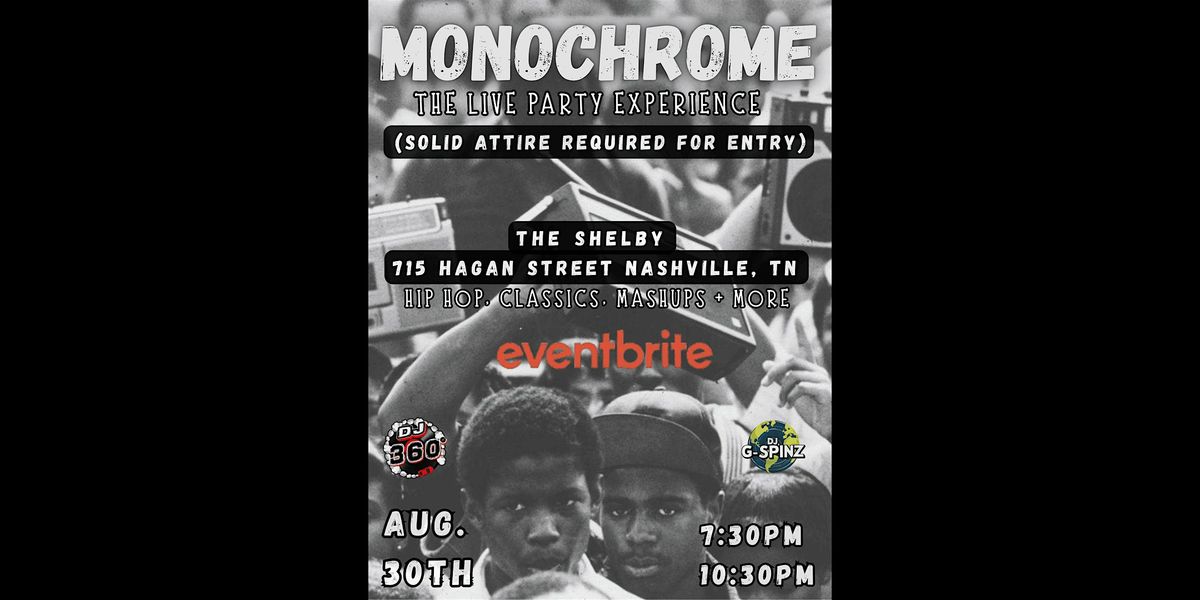 Monochrome | The Live Experience | Rooftop Party