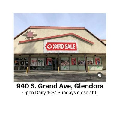 YARD SALE THRIFT STORE