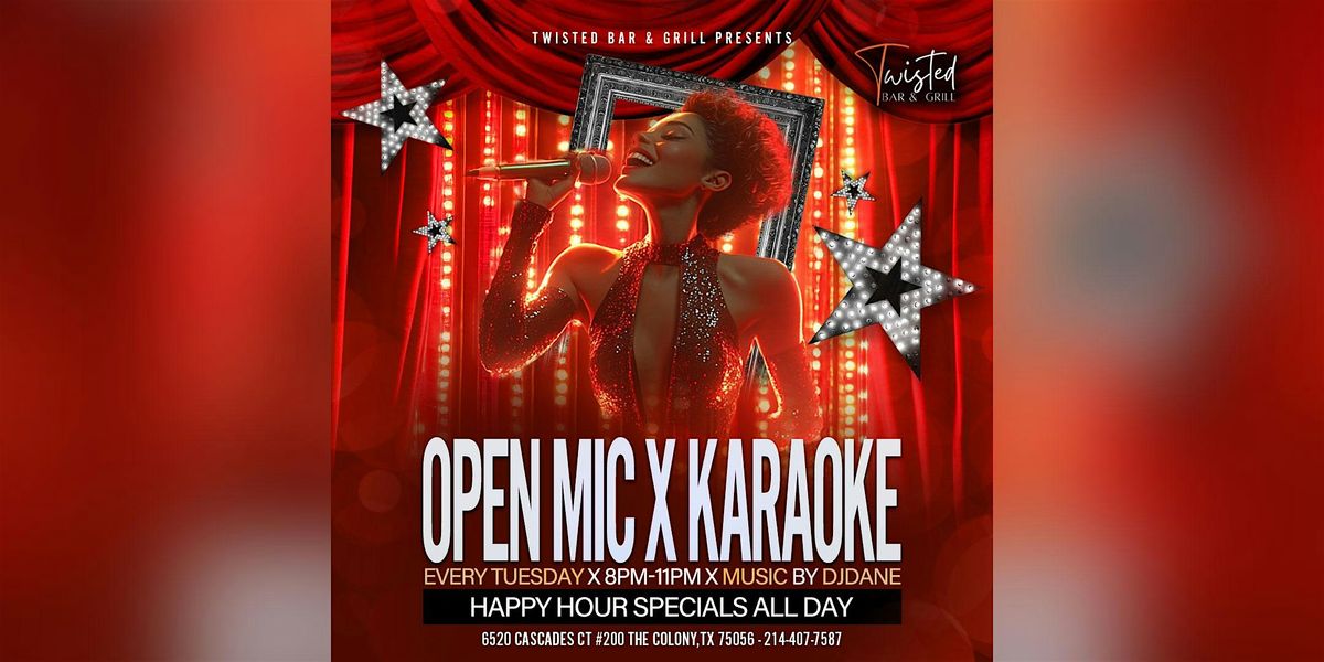 Open Mic & Karaoke Tuesdays