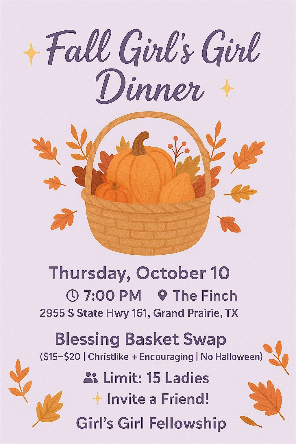 Fall Girl\u2019s Girl Dinner