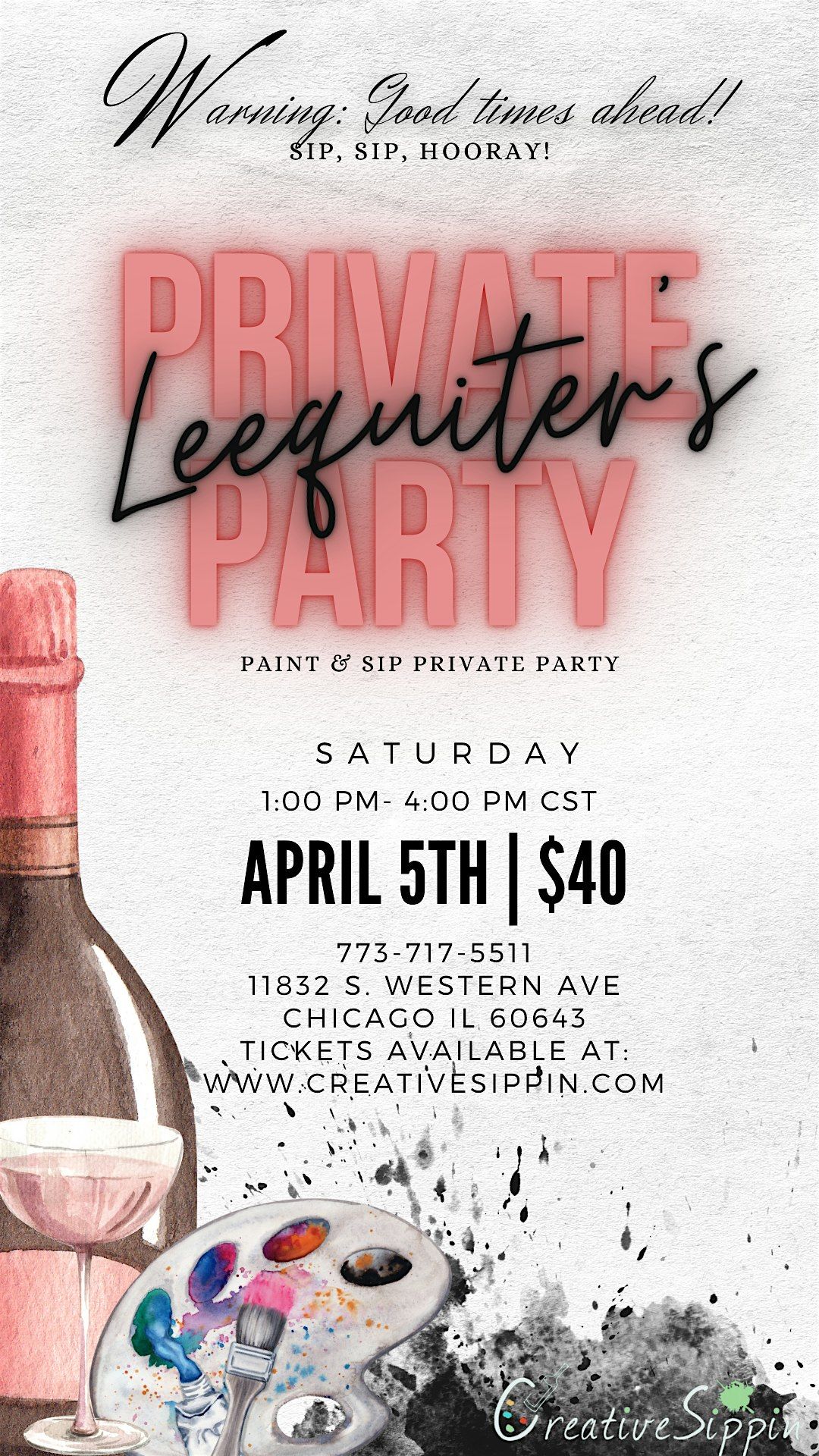 Leequiter\u2019s Private Party