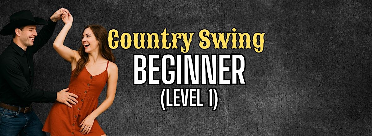 Beginner Country Swing dance classes (4 week block) - no partner needed!