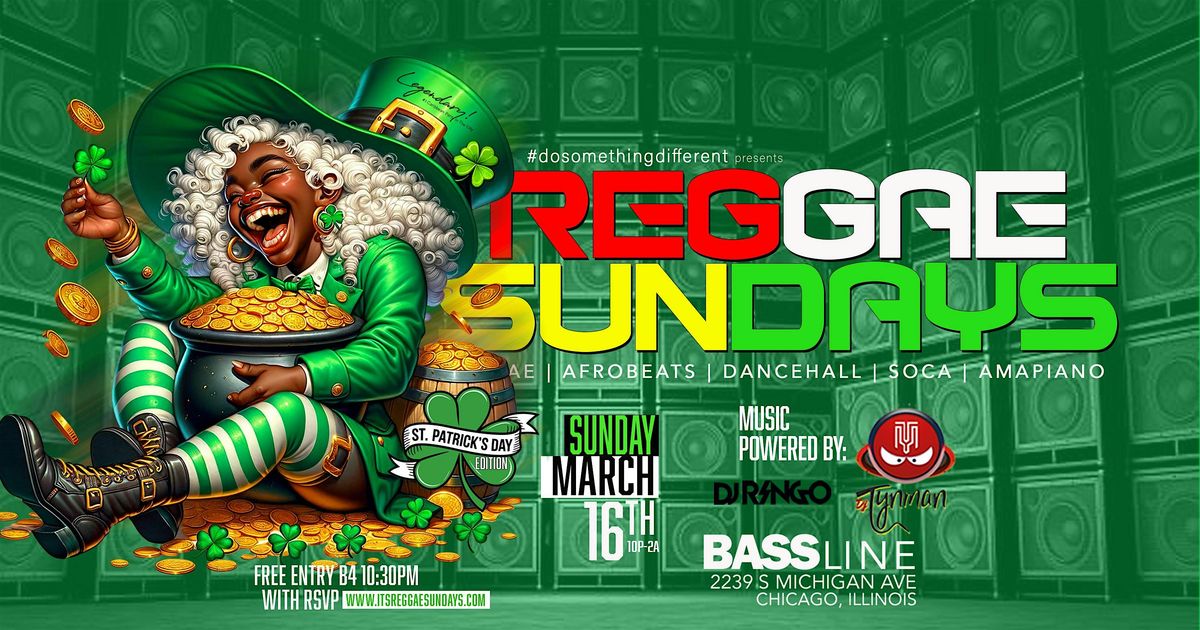 REGGAE SUNDAY: The #1 Caribbean Party In The City