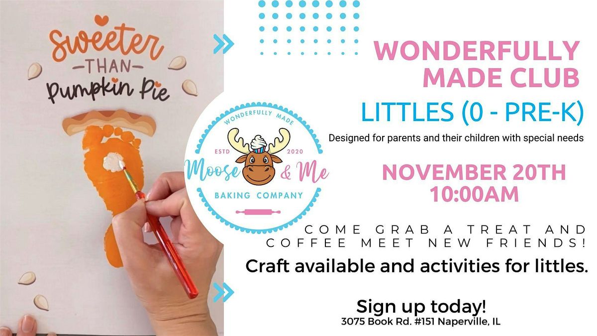 Wonderfully Made Club: Littles (0 - Pre-K)