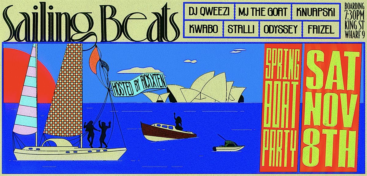 Sailing Beats: Spring Boat Party  \u2740 Sat, Nov 8th \u2740 Afrobeats +More