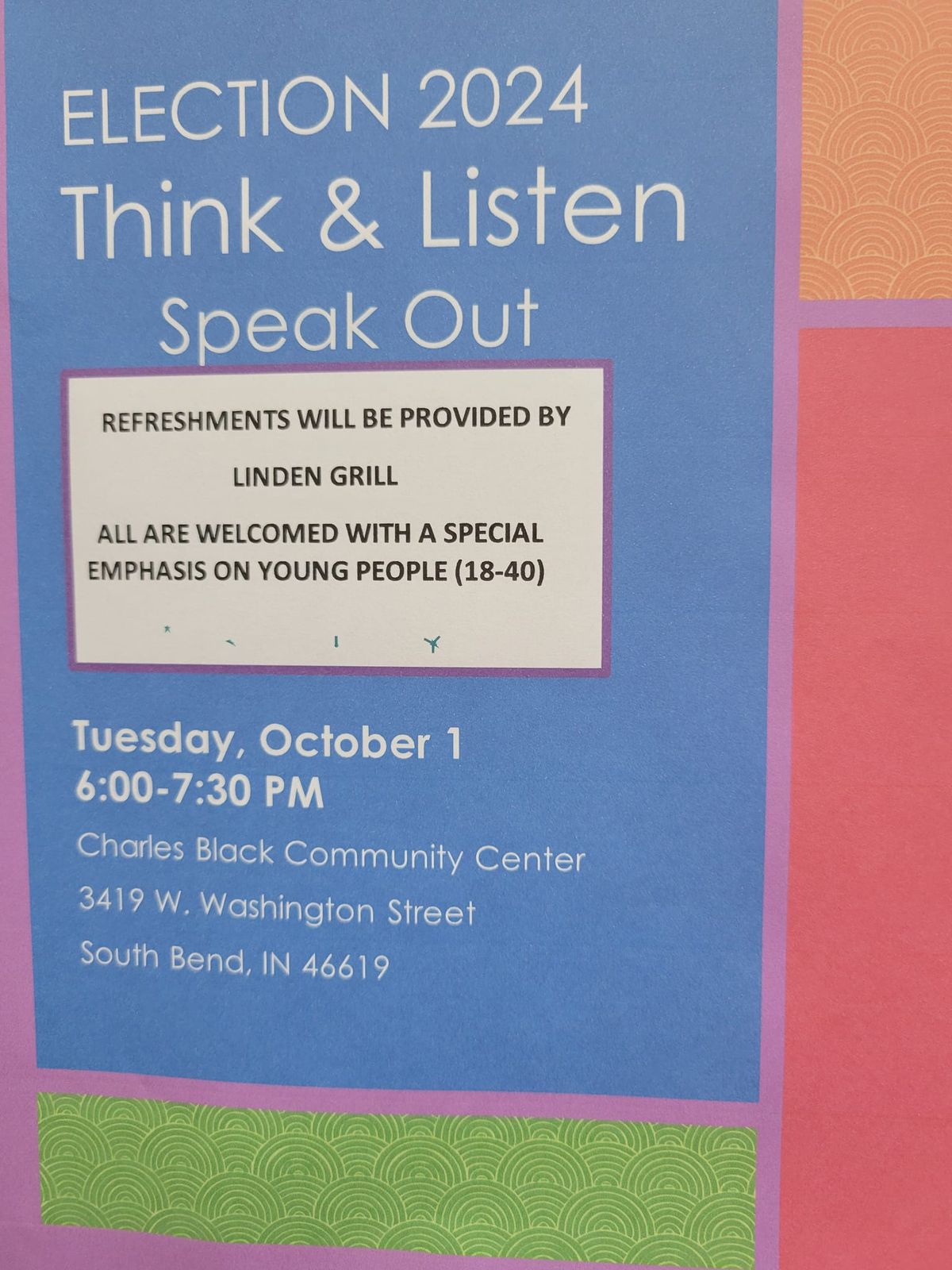 Think and Listen: Speak Out