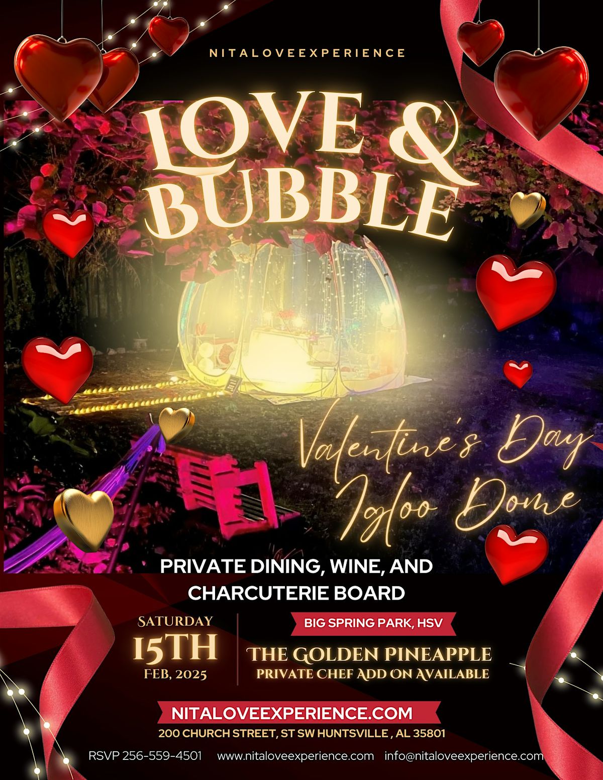 Love & Bubble "Private Dining"