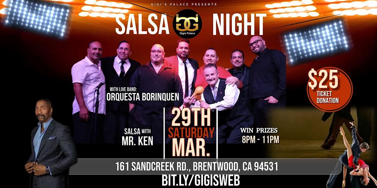 Orquesta Borinquen Live In Concert at Gigi's Palace