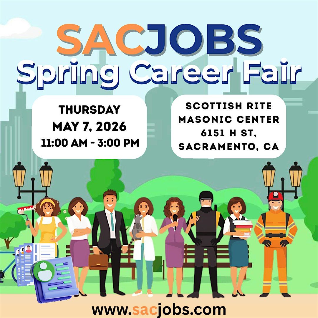 SacJobs Spring Career Fair (In Person)