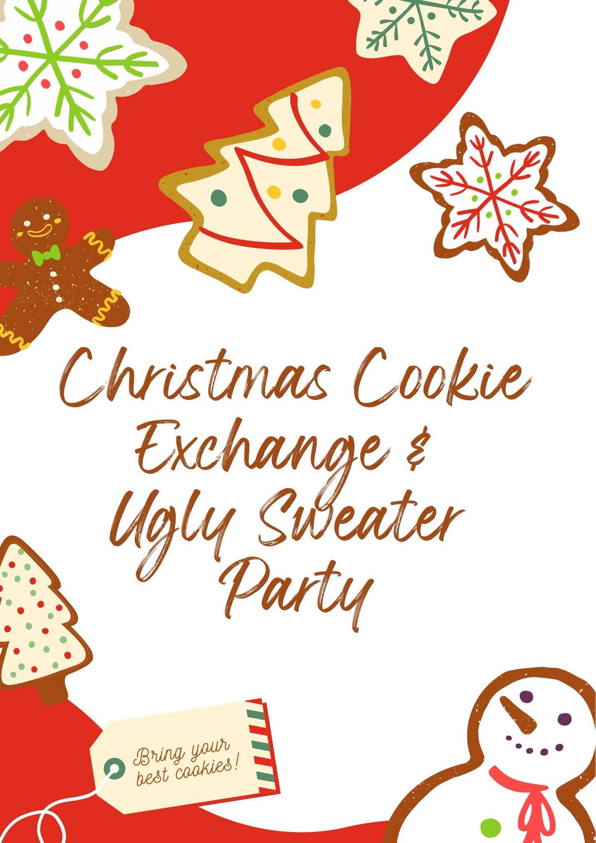 Cookie Exchange & Ugly Sweater Christmas Party!