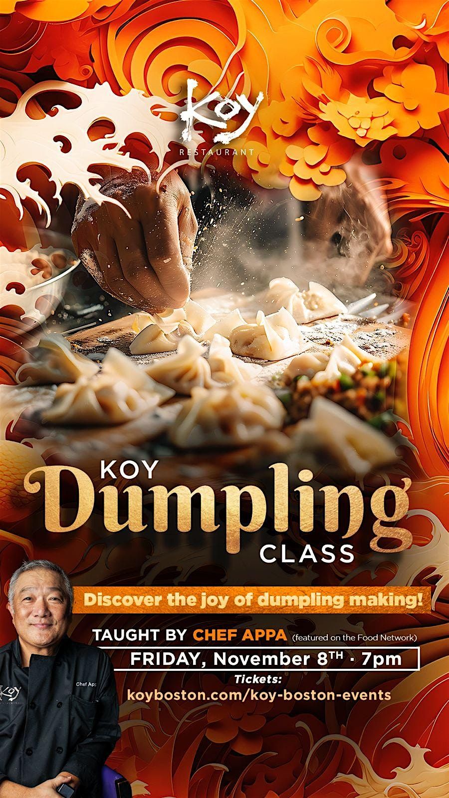 Dumpling Class at Koy Korean Fusion