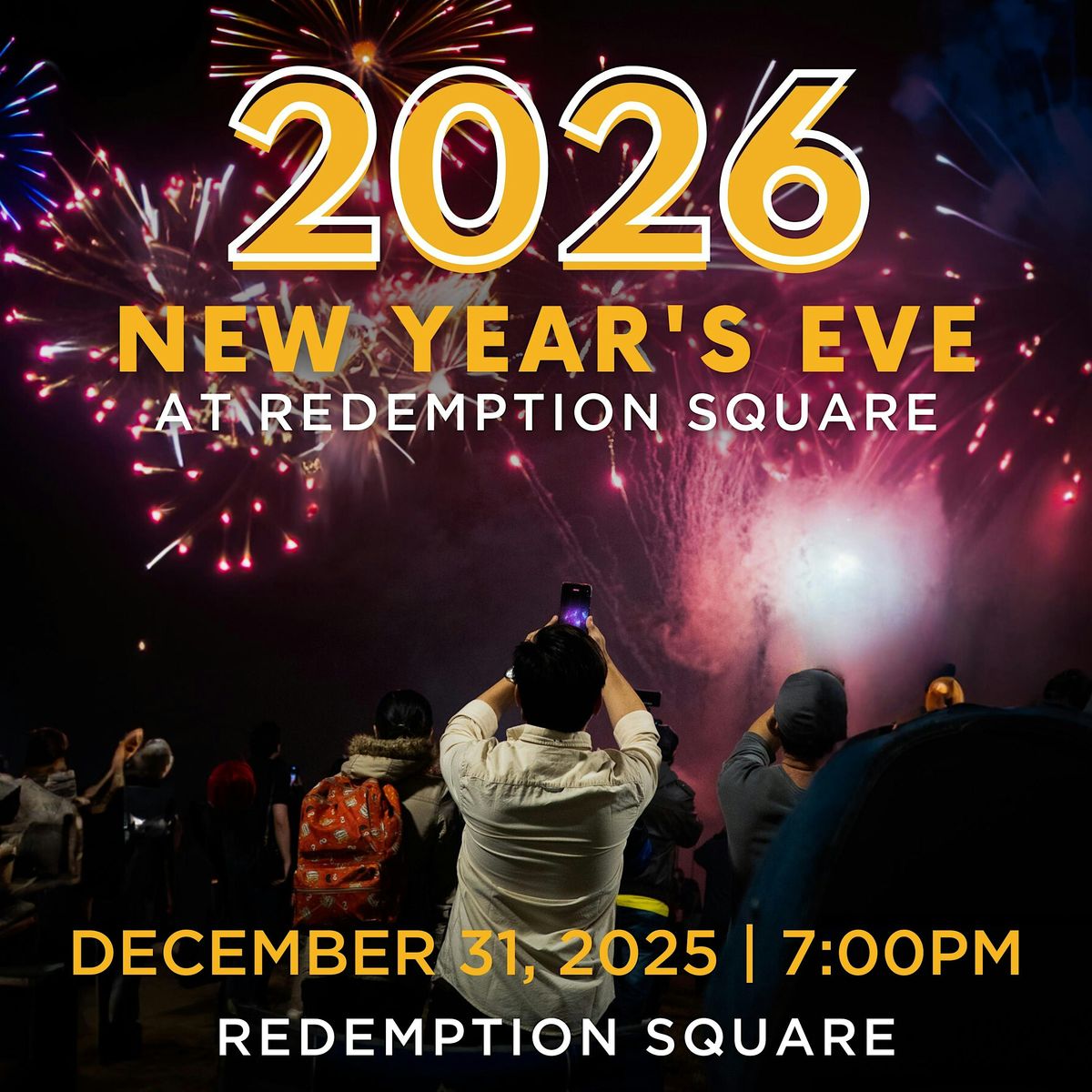 New Year's Eve at Redemption Square