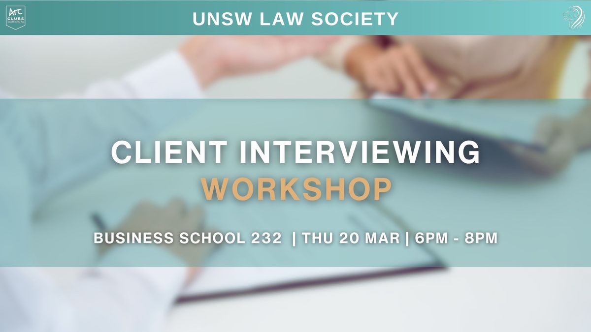 Client Interviewing Workshop